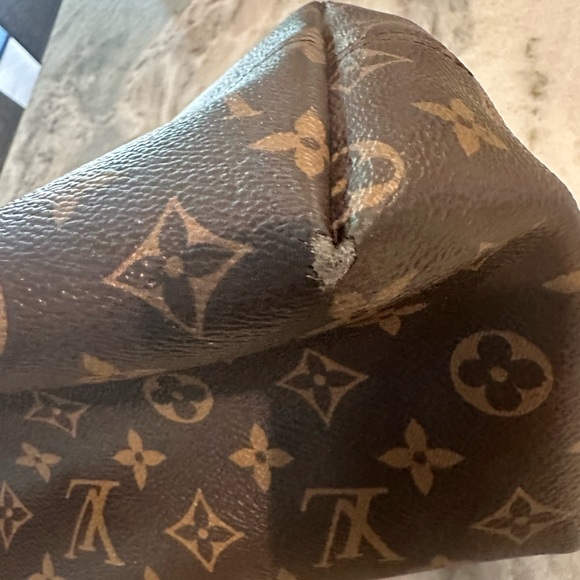 Louis Vuitton Dark Brown Monogram Shoulder Bag - Picture 5 of 12